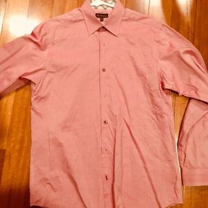 Subtle/ muted red Ben Sherman button down shirt